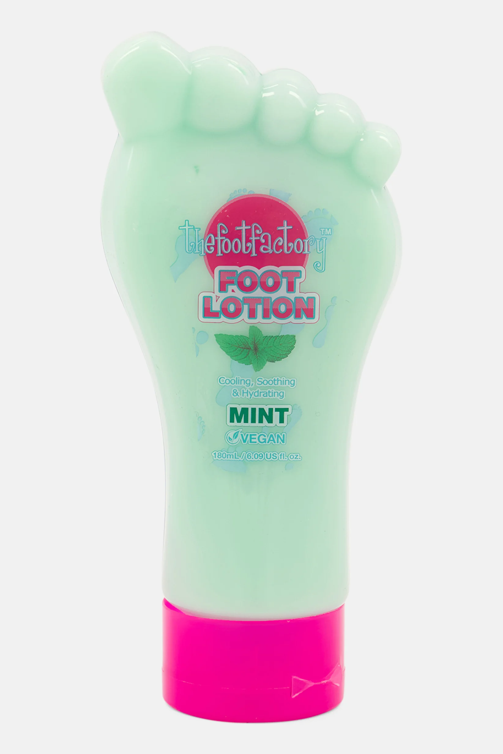 لوسیون پا The Foot Factory با رایحه نعناع حجم ۱۸۰ میلی‌لیتر