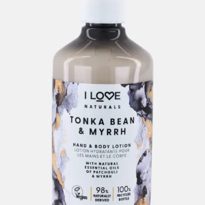 لوسیون دست و بدن تونکا بین و مُر آی لاو نچرالز ۵۰۰ میلی‌لیتر I Love Naturals Tonka Bean And Myrrh Hand And Body Lotion