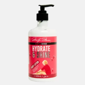 لوسیون بدن مرلین مونرو مدل Hydrate & Shine حجم ۵۰۰ میلی‌لیتر
