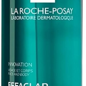 ژل شست‌وشوی میکرو پیلینگ لاروش‌پوزای Effaclar، مناسب پوست چرب و دارای آکنه، حجم ۴۰۰ میلی‌لیتر