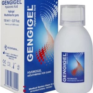دهان‌شویه تخصصی ژنژی‌گل مدل Gengigel حجم ۱۵۰ میلی‌لیتر